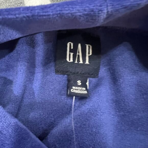 GAP Womens Cobalt Blue Velour Sleeveless Bodysuit Top Size Small S NWT - Picture 4 of 8